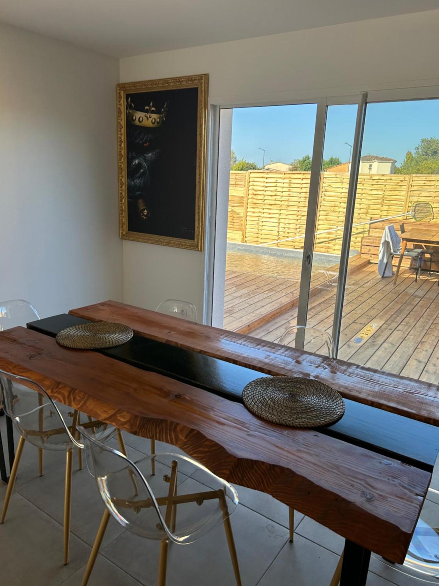Aux Portes De Bordeaux Maison Cocooning Avec Piscine أمباريه إيه لاغراف المظهر الخارجي الصورة